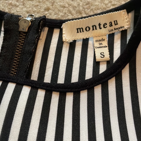 black & white striped dress - Picture 2 of 6